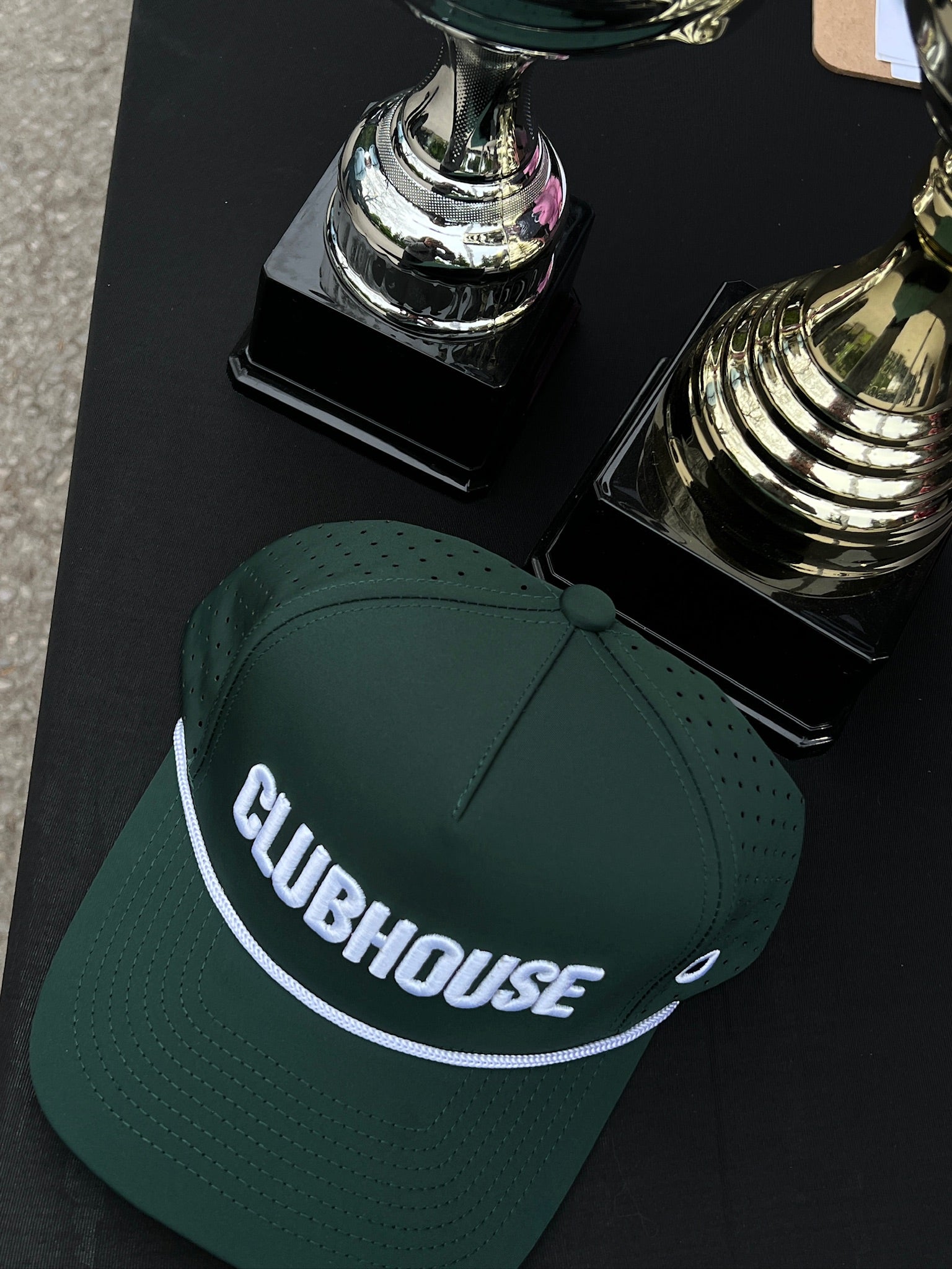 CLUBHAUS×TANGRAM TURFHEDGEHOG SWEATCREW CLUBHAUS × TANGRAM DICE DOUBLE KNIT HOODIE BLACK TGA-MF29